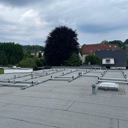 Flachdach in Oerlinghausen 24,5 kWp und 14 kWh