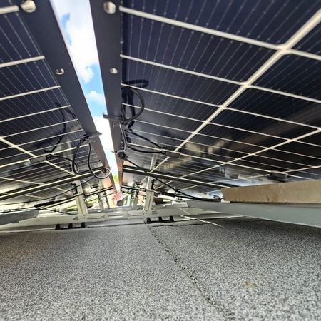 Flachdach in Oerlinghausen 24,5 kWp und 14 kWh