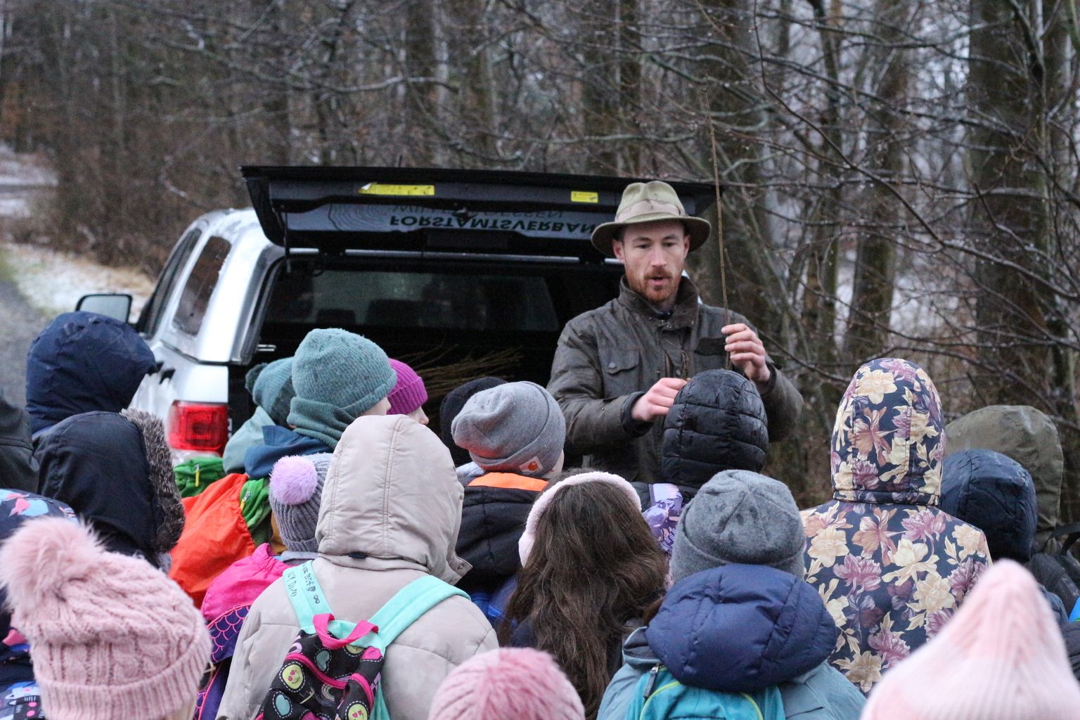 Baumpflanzaktion mit der Luther Grundschule