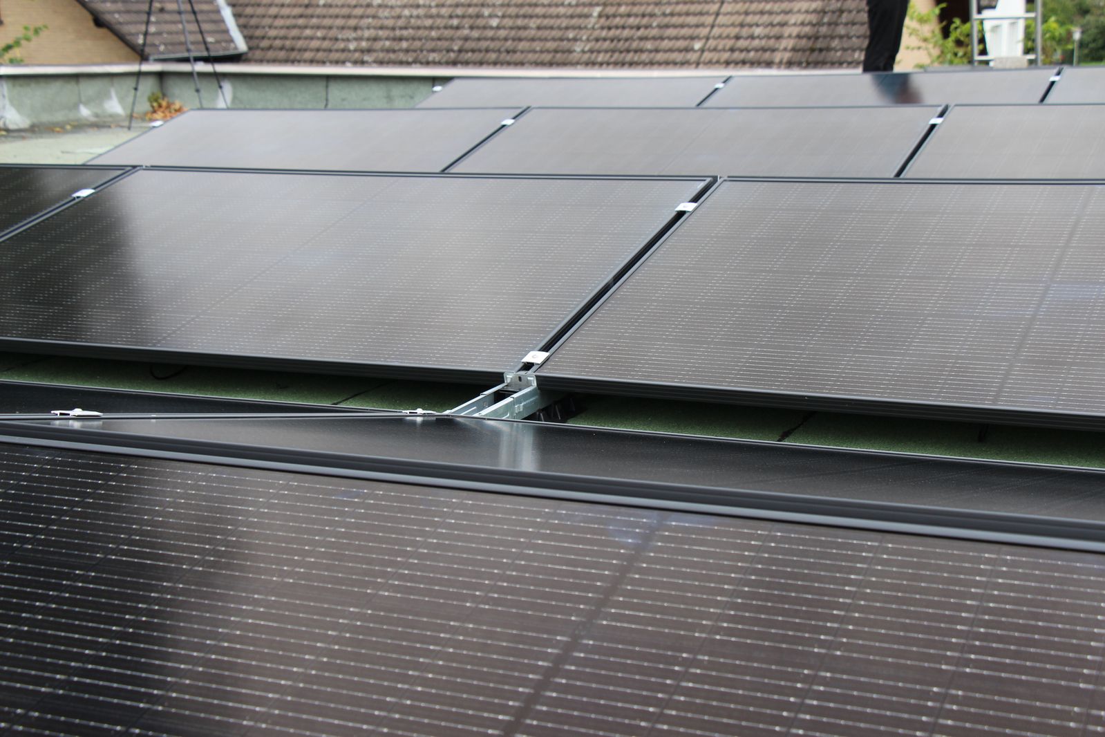 Moderne Flachdachanlage in Paderborn, Privatkunde